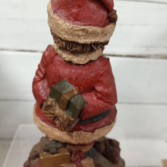 Vintage Signed Tom Clark Christmas Gnome, 1987 Mr Claus Figurine Sculpture Santa - Picture 5 of 12